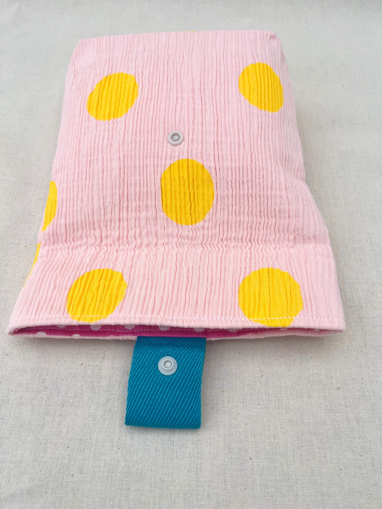 Foldover Makeup Bags / Neon Pink