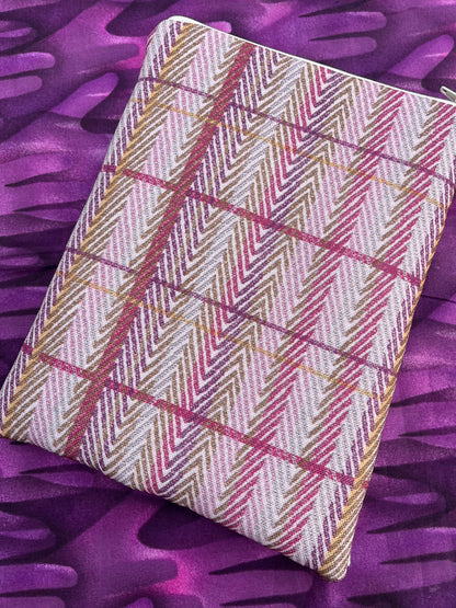 Little Girl Vintage Style Padded Book Covers / Yellow