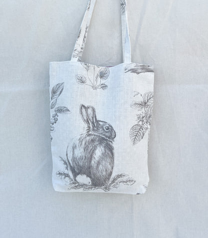 Printed Shopper Bags / Bunny