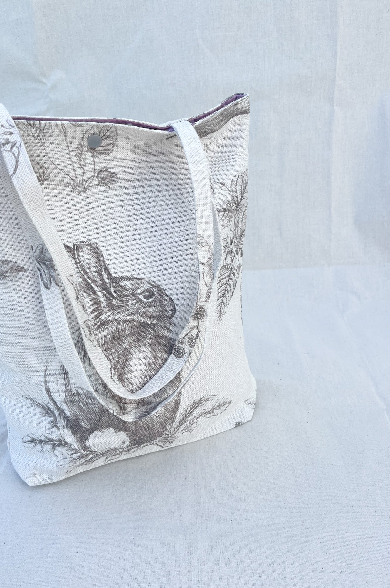 Printed Shopper Bags / Bunny