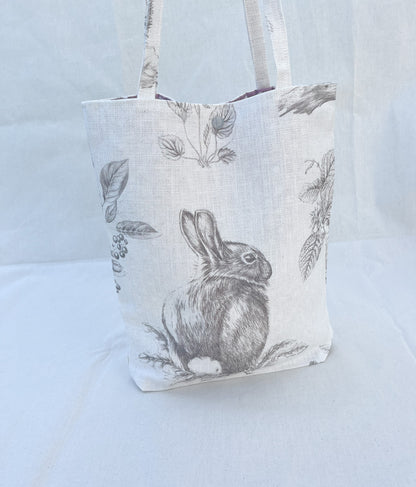 Printed Shopper Bags / Bunny