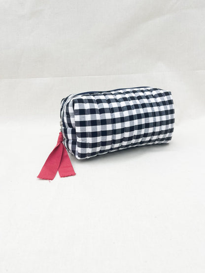 Quilted Box Bag / Gingham