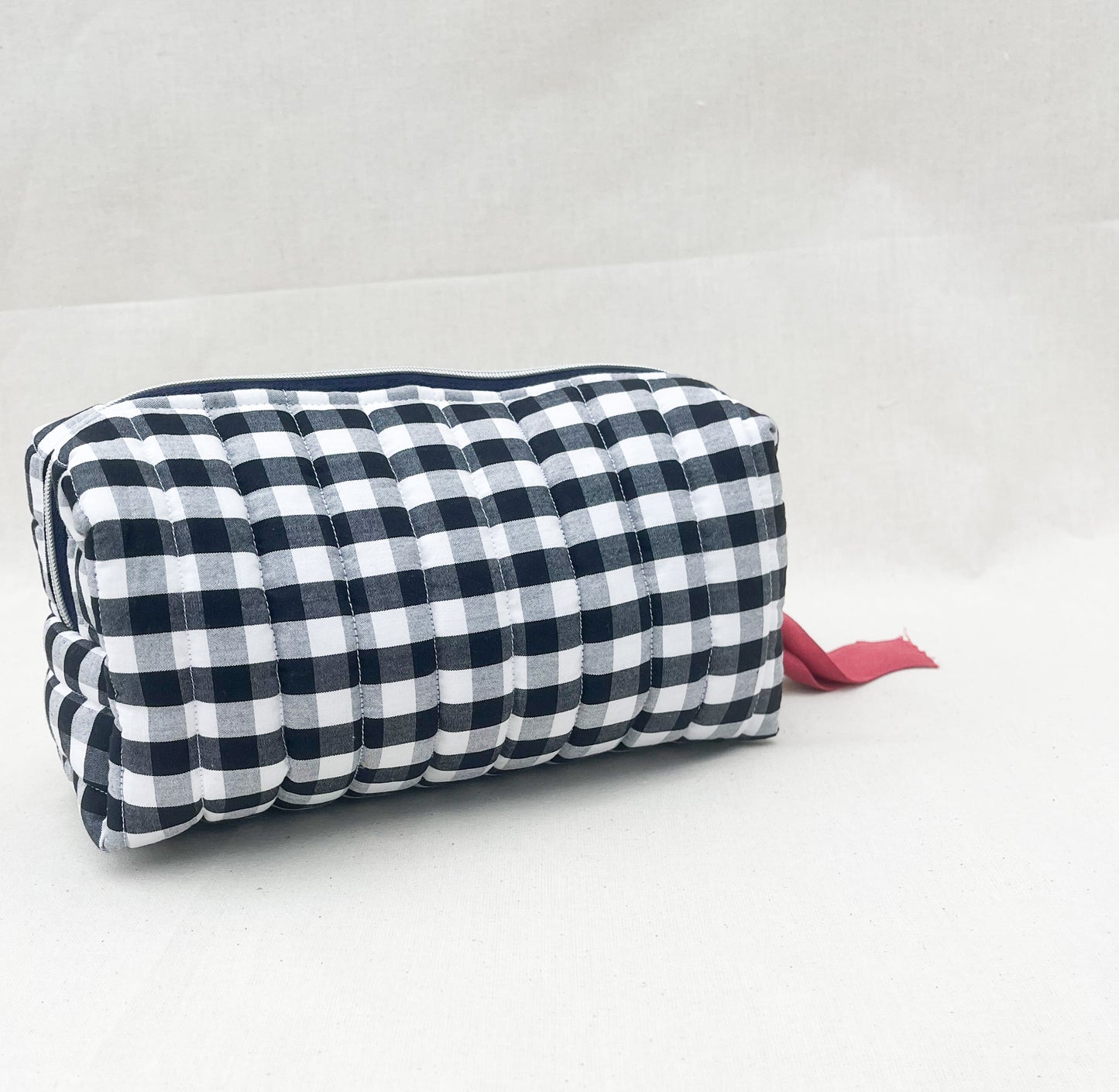 Quilted Box Bag / Gingham