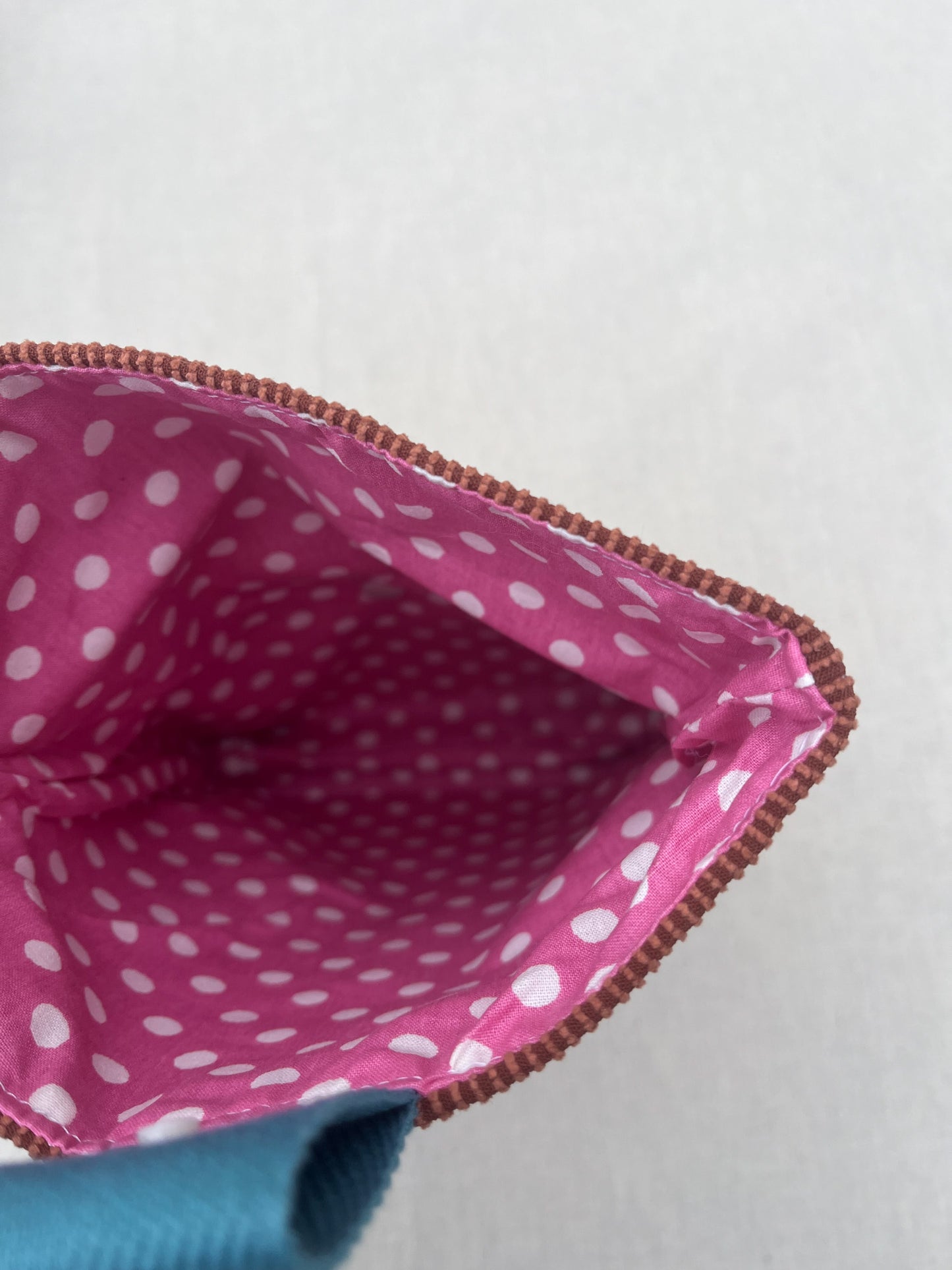 Foldover Makeup Bags / Corduroy