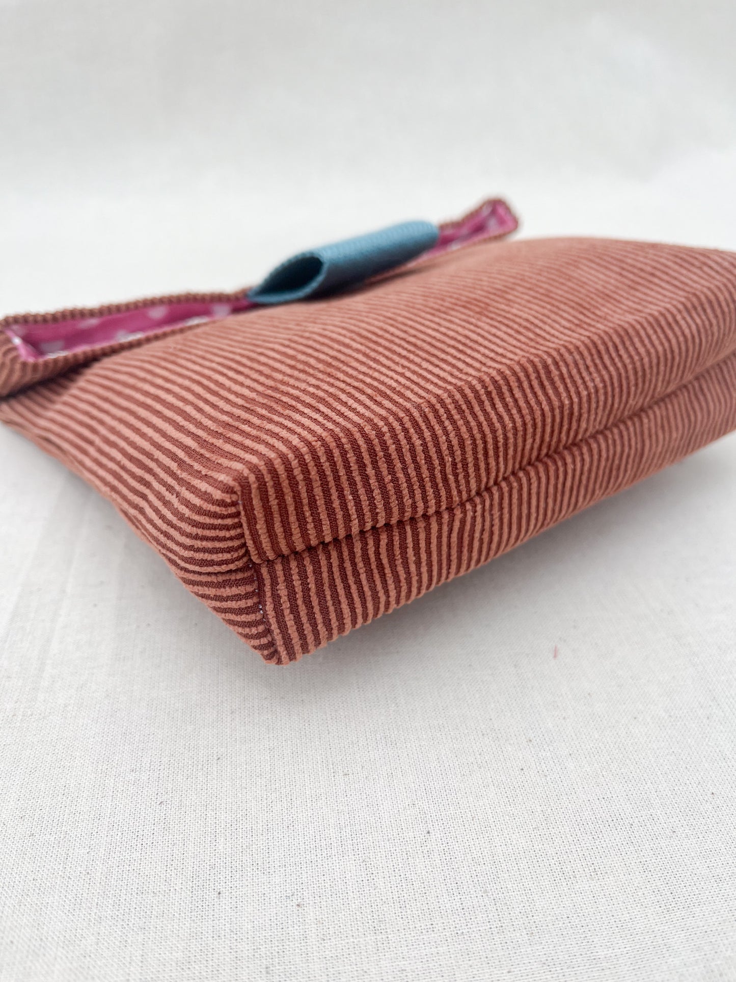 Foldover Makeup Bags / Corduroy