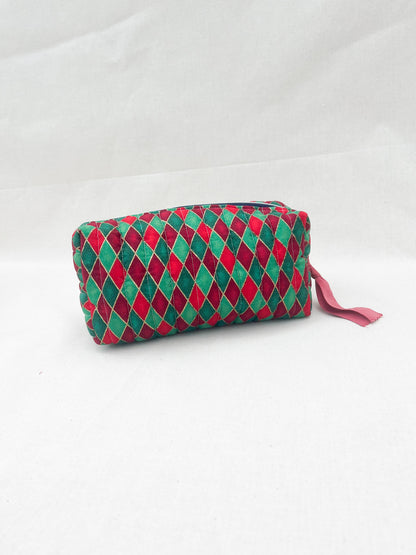 Quilted Box Bag / Geometric