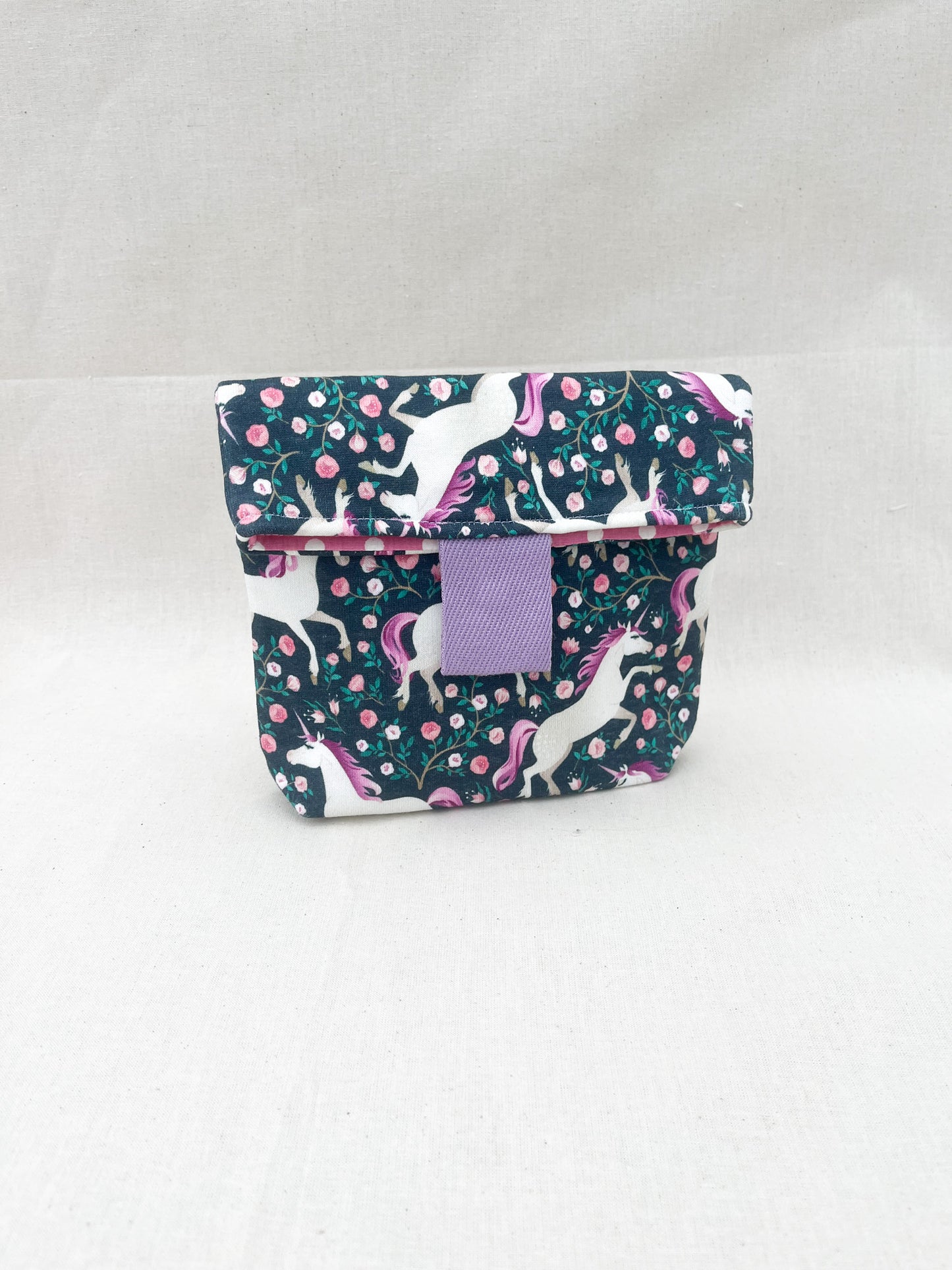 Foldover Makeup Bags / Unicorn